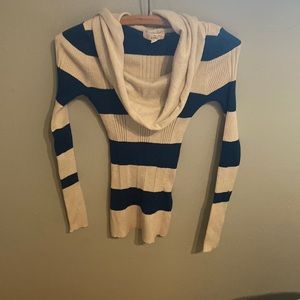 Stretchy striped sweater